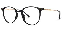 Judsy Black Round Glasses1