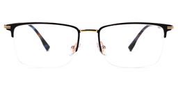 Simms Black Square Glasses0