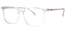 Fezell Clear Square Glasses1