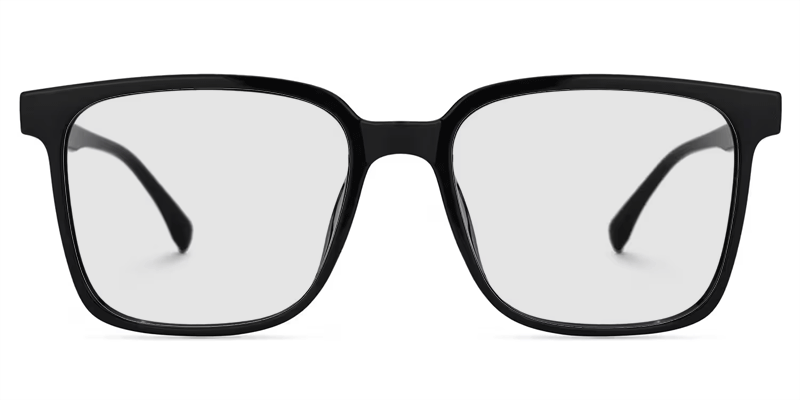 Contreras Black Square Glasses