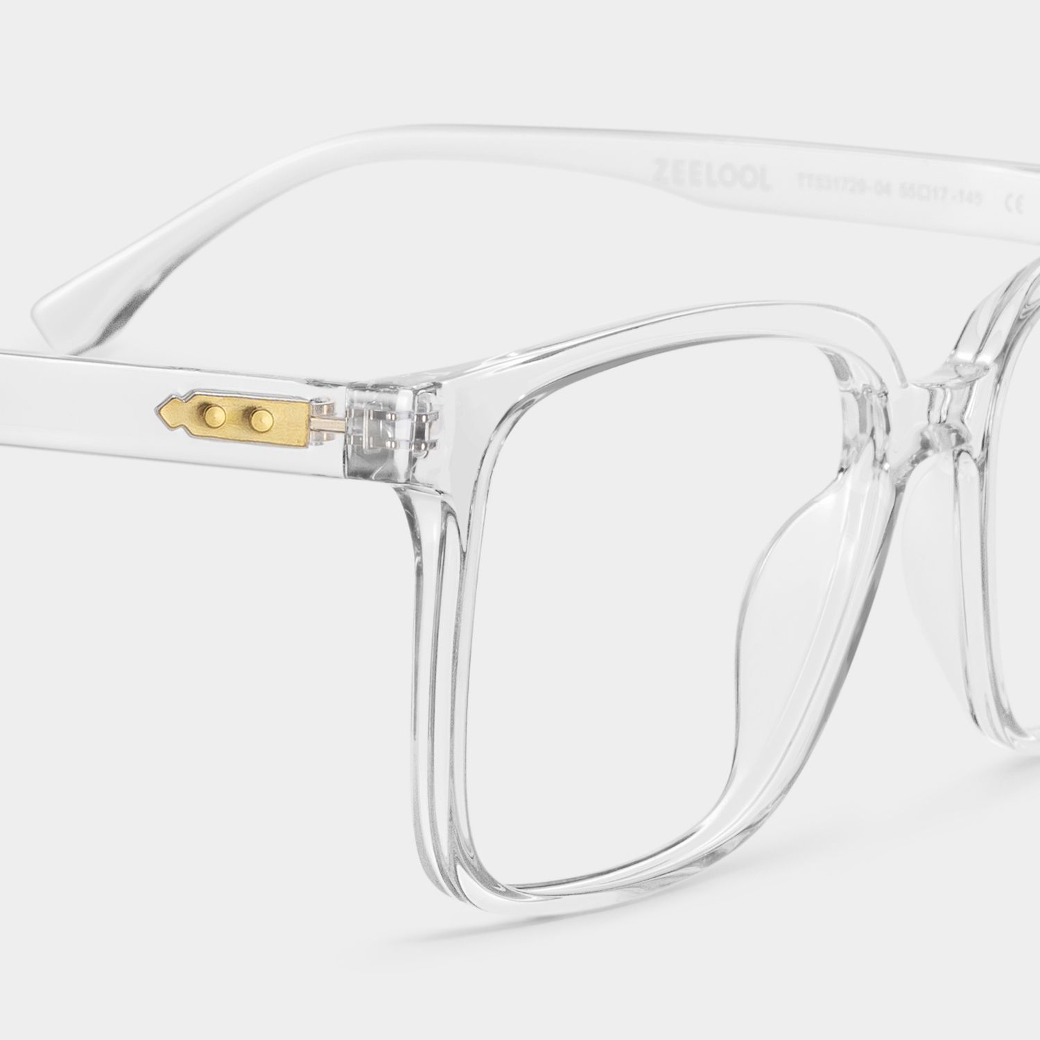 Square Contreras Eyeglasses and Clear Frame4