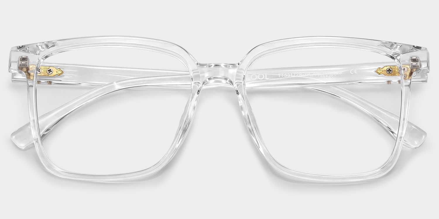 Square Contreras Eyeglasses and Clear Frame1