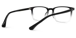 Martinez Black Square Glasses6