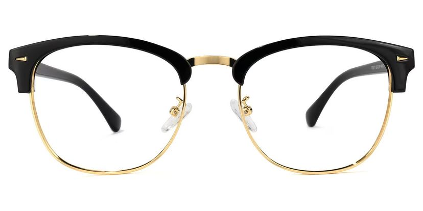Lasha Black Browline Glasses