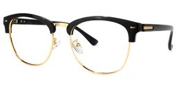 Lasha Black Browline Glasses2