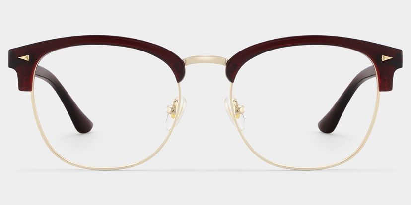 Lasha Red Browline Glasses