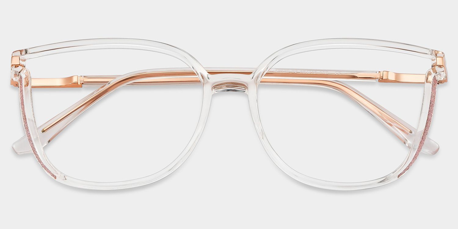 Rodz Square Clear Frame Glasses | ZEELOOL1