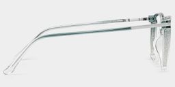 Rodz Gray Green Square Glasses3