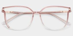 Rodz Pink Square Glasses1