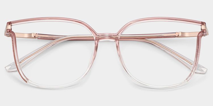 Rodz Pink Square Glasses
