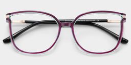 Rodz Purple Square Glasses1