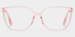 Rodz Flesh-Pink Square Glasses0