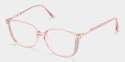 Rodz Flesh-Pink Square Glasses2