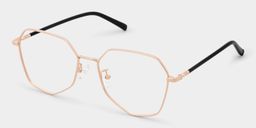 Bivins Gold Geometric Glasses3
