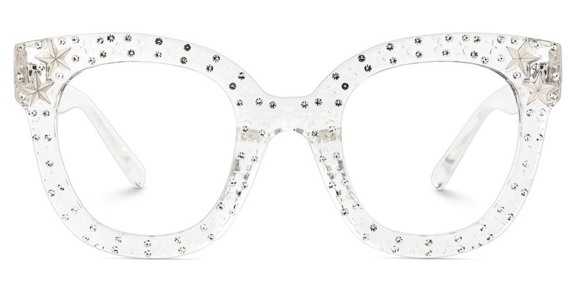 Kahle Clear Cat eye Glasses