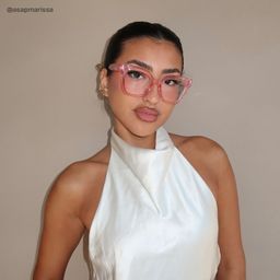 Malcolm Pink Square Glasses5