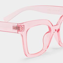Malcolm Pink Square Glasses4