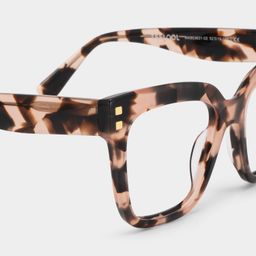 Minguela Pink-Tortoise Square Glasses6