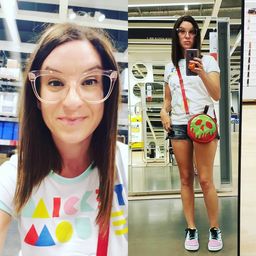 Beautiful frames that look great in clear pink. I purchased them for 0