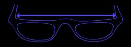 zeelool eyeglasses frame width